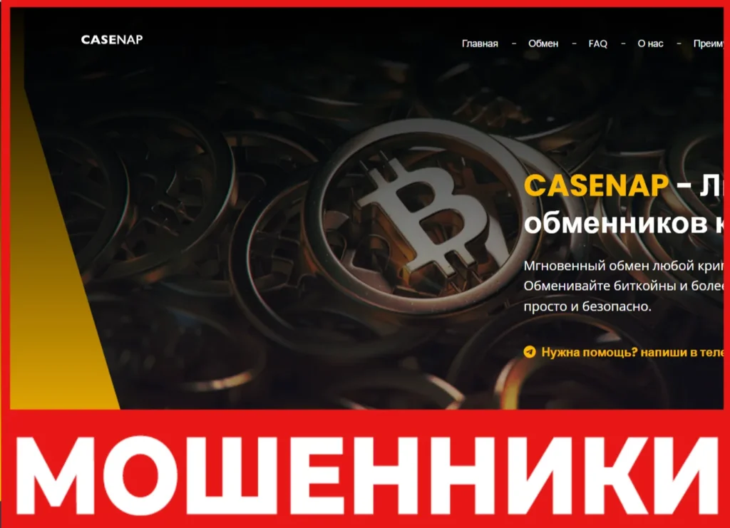 CaseNap лицевая сторона скрин