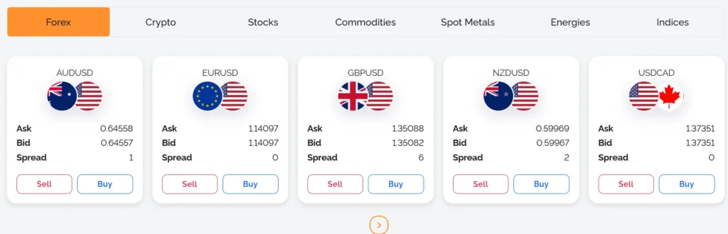 CopyEx Market 2 скрин