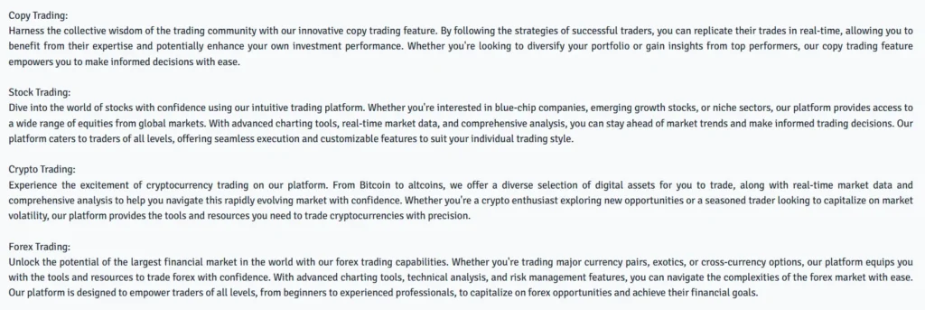 ESM Trade 1 скрин