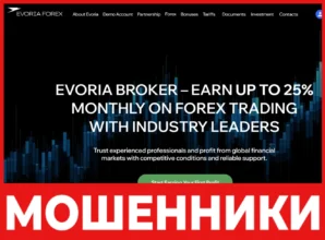 Evoria Broker лицевая сторона скрин