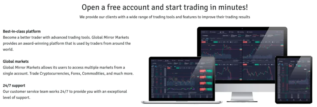 Global Mirror Markets 2 скрин
