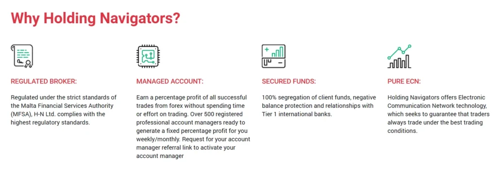 Holding Navigators 1 скрин