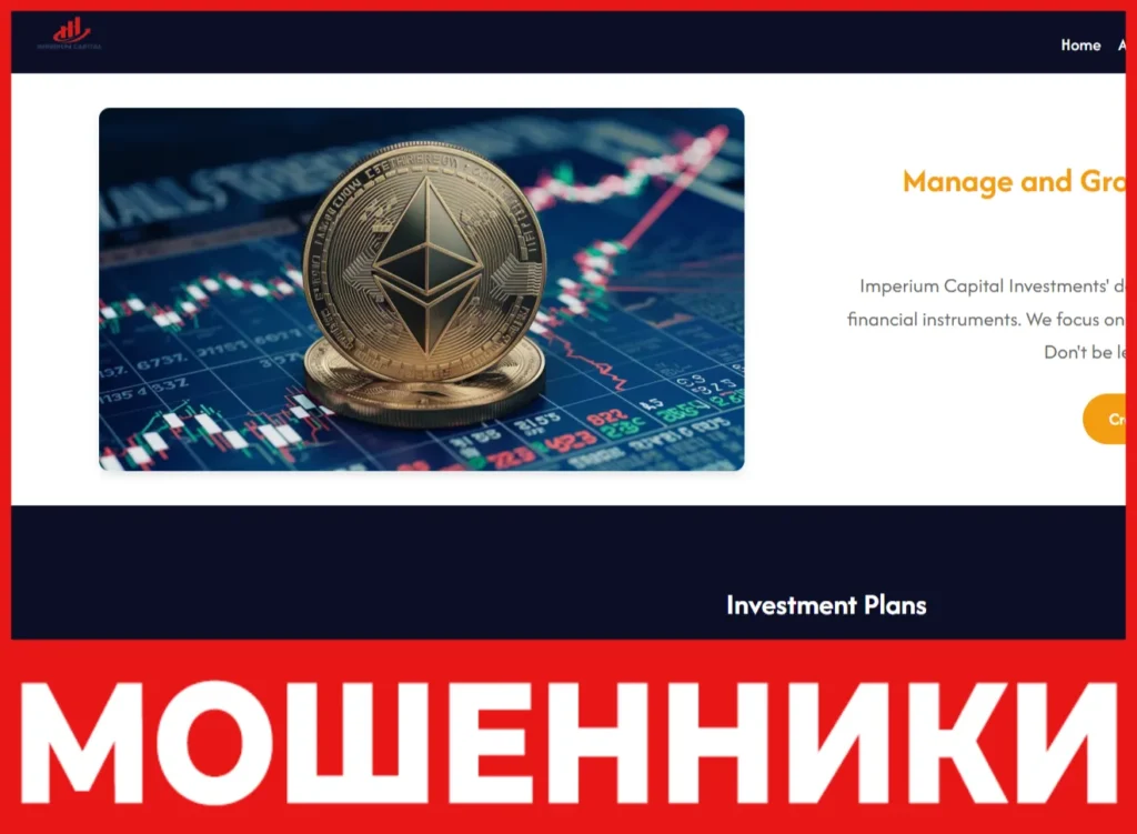 Imperium Capital Investments лицевая сторона скрин