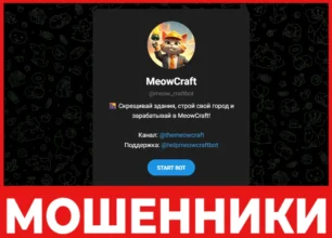 MeowCraft лицевая сторона скрин