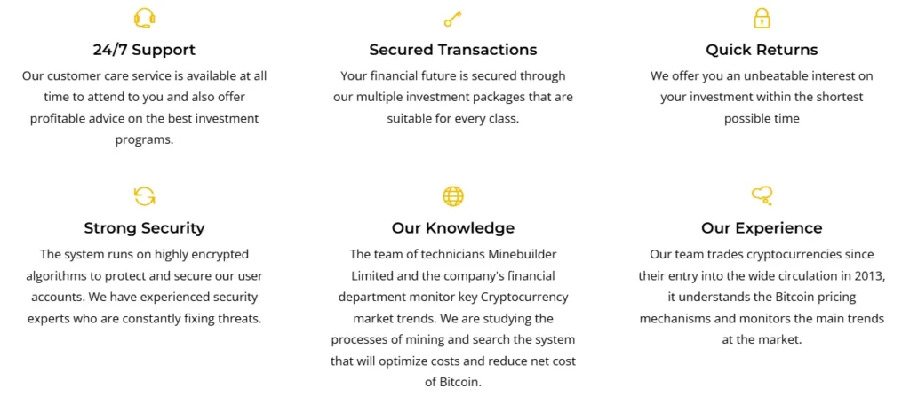 Minebuilders Limited 1 скрин