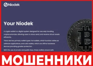 Niodek лицевая сторона скрин