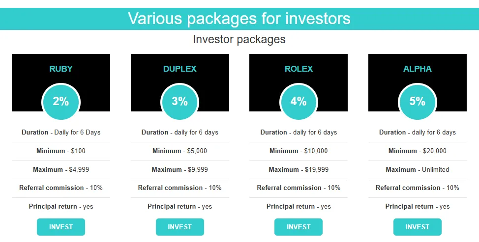 Prospera Capital Limited 2 скрин