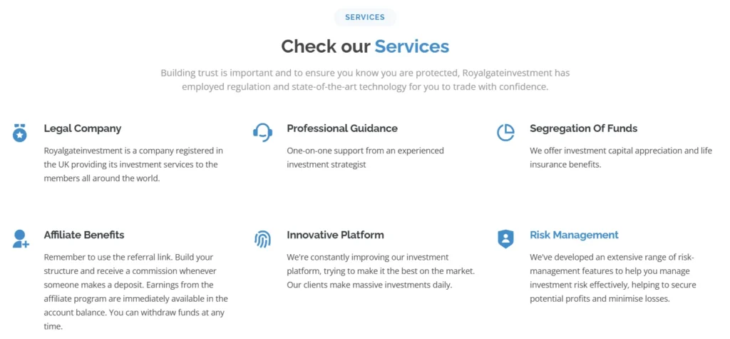 Royalgateinvestment 1 скрин