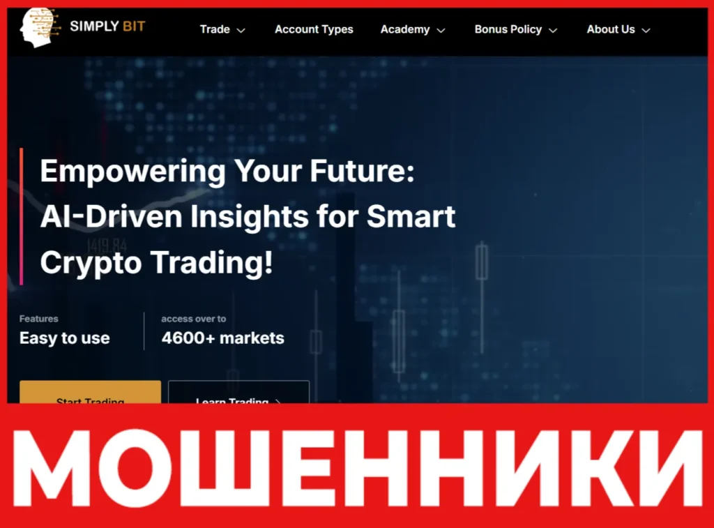 SIMPLY BIT лицевая сторона скрин