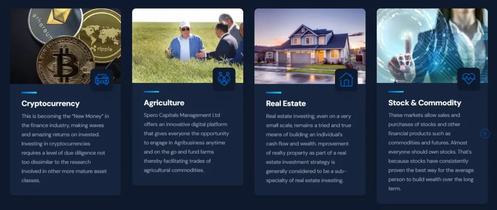 Spero Capitals Management 1 скрин