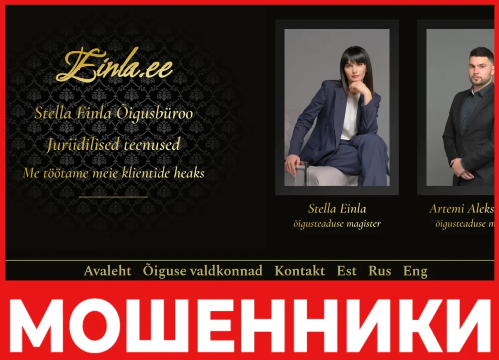 STELLA EINLA лицевая сторона скрин