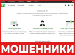 TD лицевая сторона скрин