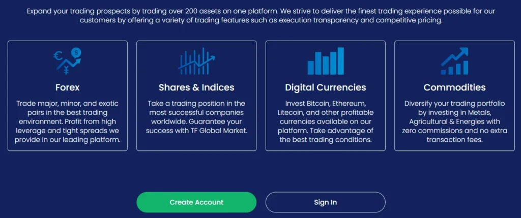 TF Global Market 1 скрин