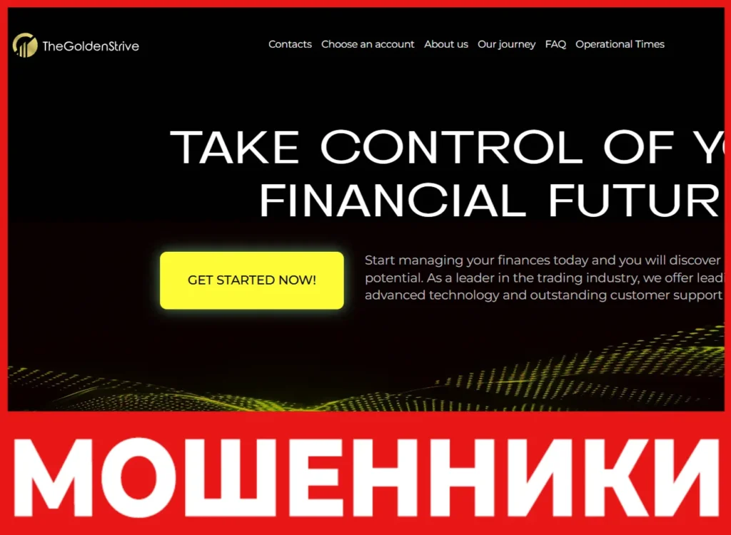 TheGoldenStrive лицевая сторона скрин