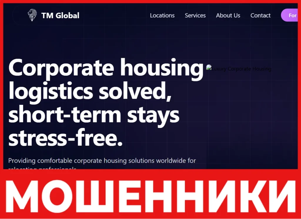 TM Global лицевая сторона скрин