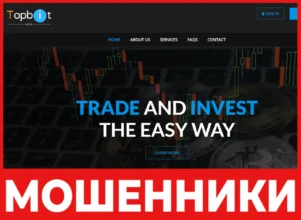 Topbit Capital лицевая сторона скрин