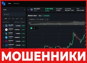 Tradesynerex лицевая сторона скрин