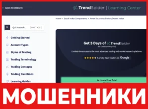 TrendSpider лицевая сторона скрин