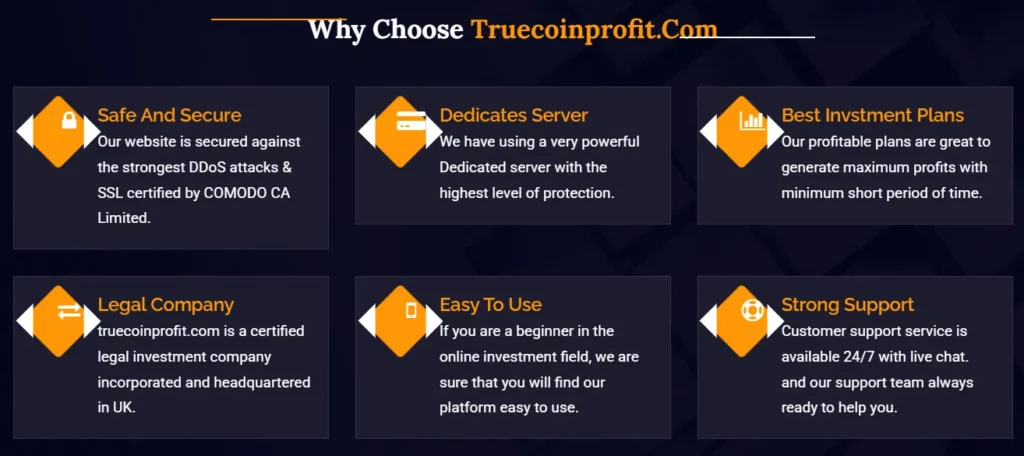 True Coin Profits 1 скрин