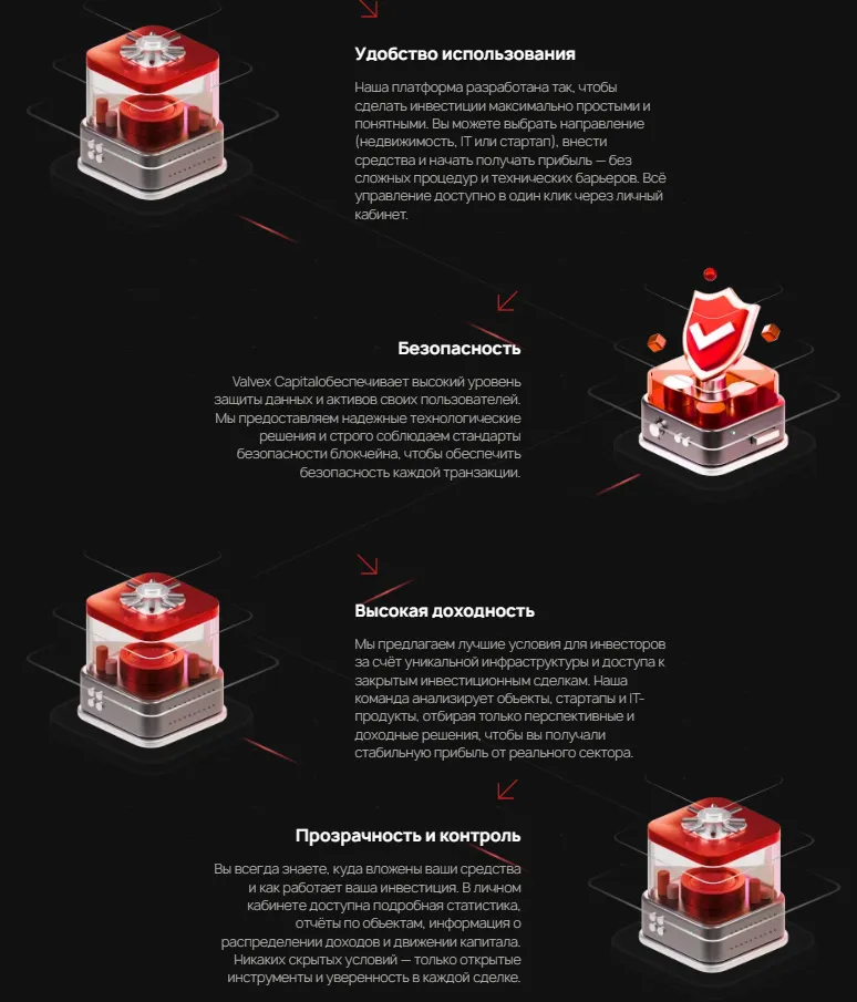 Valvex Capital 1 скрин