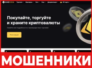 Xmecoin лицевая сторона скрин