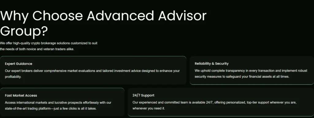 Advanced Advisor Group 2 скрин
