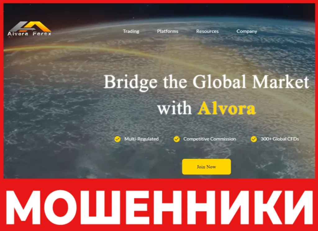 Alvora Forex лицевая сторона скрин