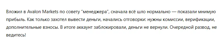 Avalon Markets 3 скрин