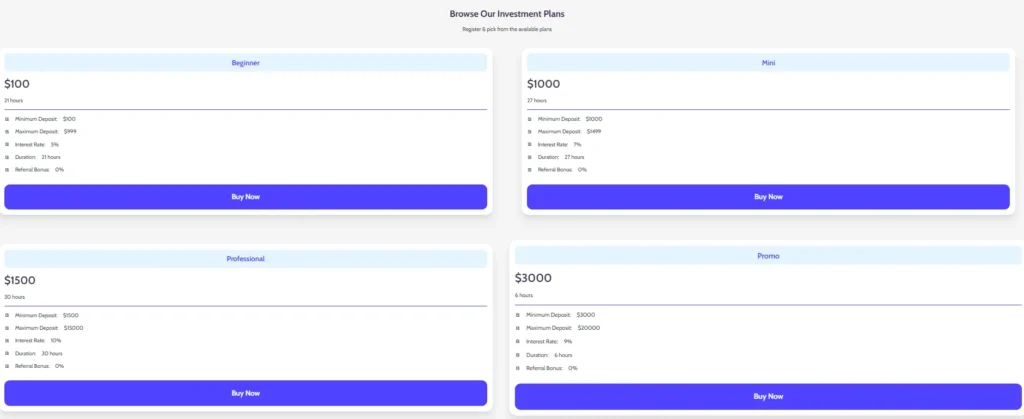 Bitvault Investments 2 скрин