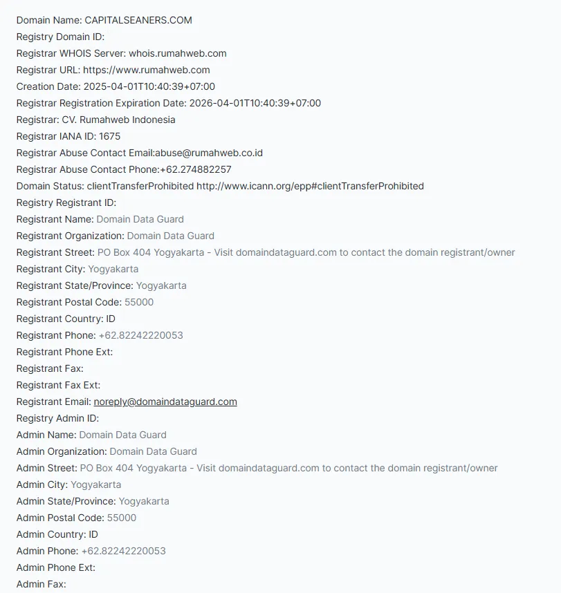 Capitals Earners 2 скрин