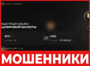 Collect & Exchange лицевая сторона скрин