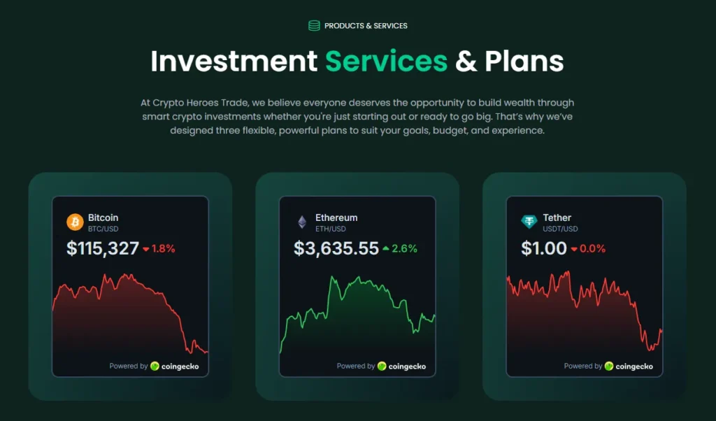 Crypto Heroes Trade 2 скрин