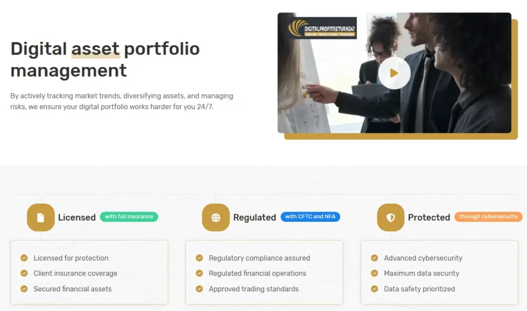 Digitalprofitreturn247 1 скрин