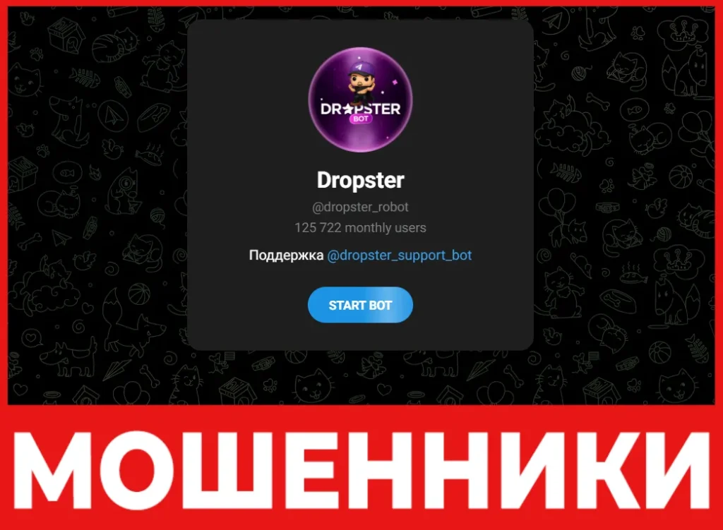 Dropster лицевая сторона скрин