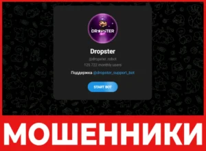 Dropster лицевая сторона скрин