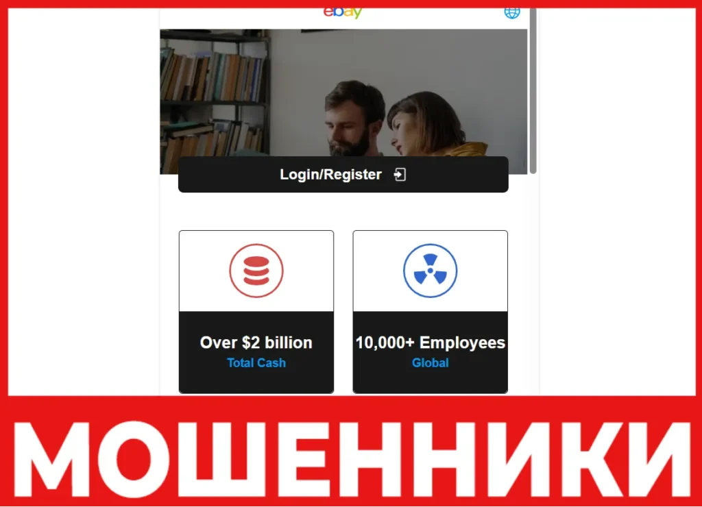 Ebaay Zyshop лицевая сторона скрин