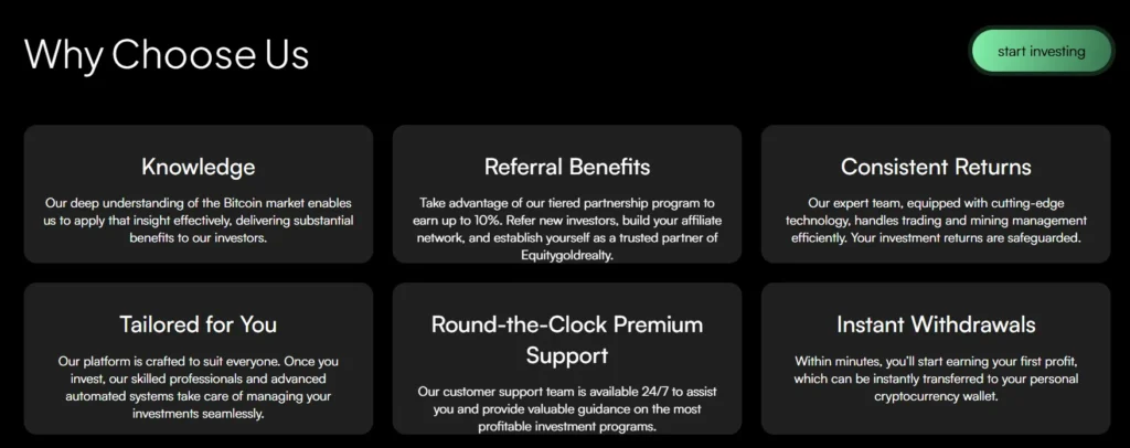 Equitygoldrealty 1 скрин