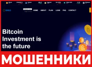 Fxbingo лицевая сторона скрин