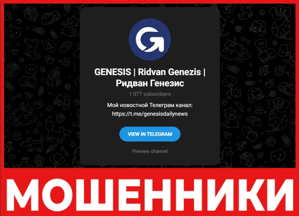 Genezis лицевая сторона скрин