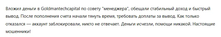 Goldmantechcapital 3 скрин