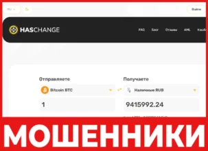 HASchange лицевая сторона скрин