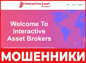 Interactive Asset Brokers лицевая сторона скрин