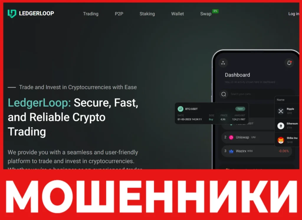 LedgerLoop лицевая сторона скрин