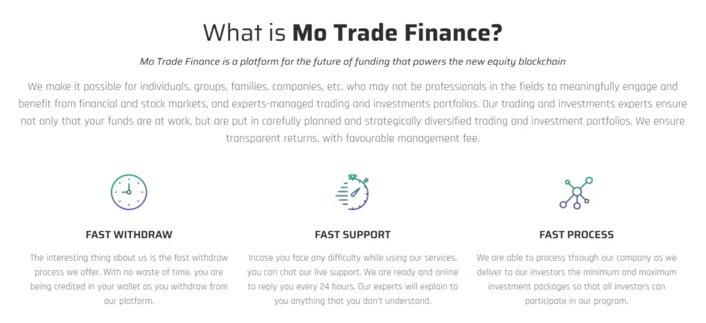 Mo Trade Finance 1 скрин