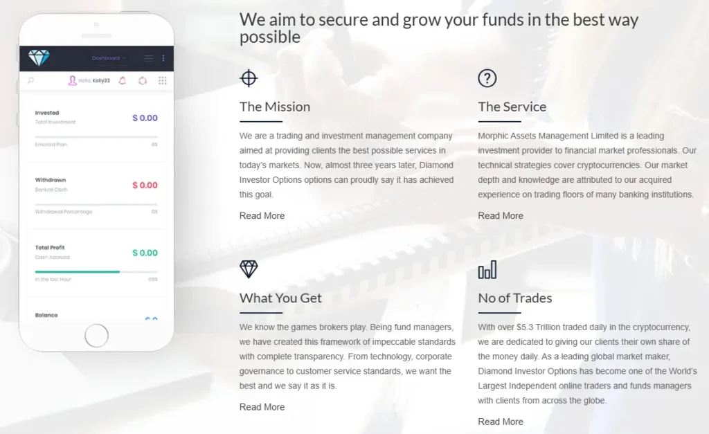 Morphic Assets Management 2 скрин