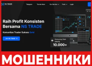 NS TRADE лицевая сторона скрин