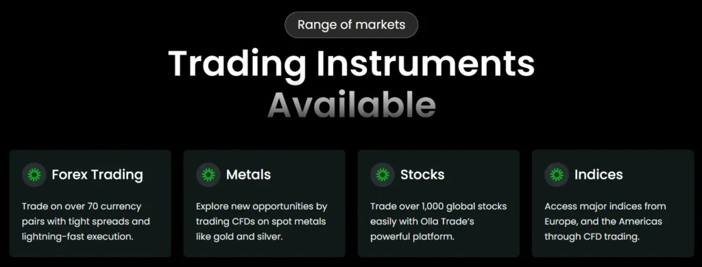 Olla Trade 1 скрин