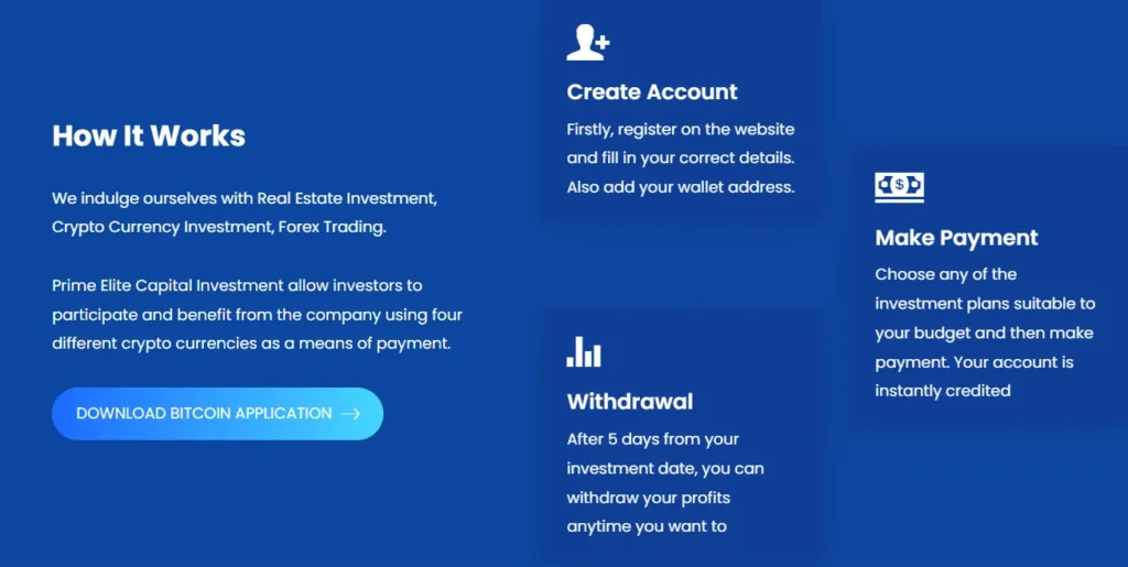 Prime Elite Capital 1 скрин