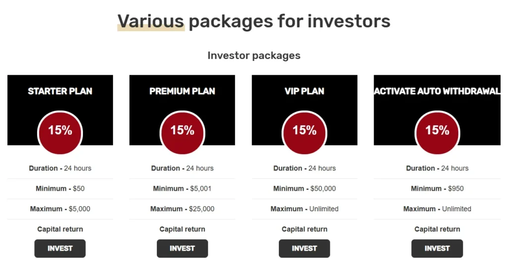 Pro Capital Trust LTD 2 скрин