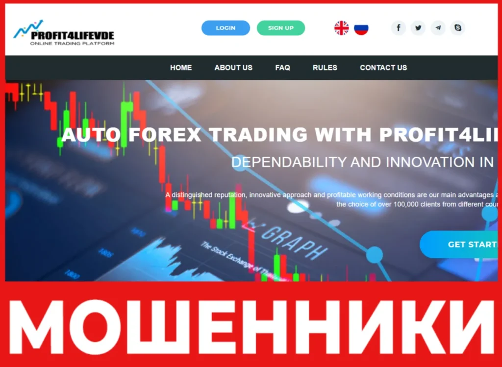 Profit4lifevde лицевая сторона скрин